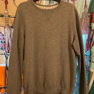 Free Assembly Men's Crewneck Sweater - Gray (M)
